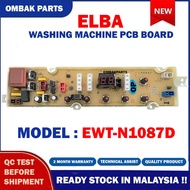 EWT-N1087D ELBA WASHING MACHINE PCB BOARD / CONTROL BOARD EWTN1087D