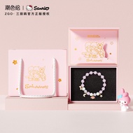 Chao Se Hui Sanrio My Melody Pink Crystal Bracelet Beads for Girls Love Luck Student Birthday Gift 9
