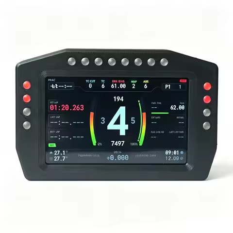 PC Simracing Games USB 5 inch Multi-functional Dashboard Racing Display Instrument for MOZA FANATEC 