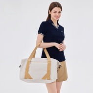 ELLE Active | กระเป๋าใส่ของออกกำลังกาย ELLE Active ความจุขนาดใหญ่ กระเป๋าสะพายข้างแบบลำลองสำหรับกลาง