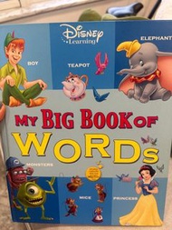 Disney Learning My Big Book of Words硬皮大書