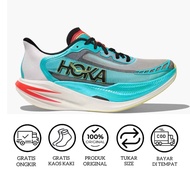 H0ka Cielo X1 2.0 Frost Black Running Shoes