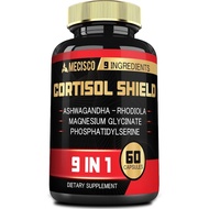9in1 Cortisol Shield -  & Magnesium Glycinate, Rhodiola, Phosphatidylserine, , Licorice Root, St. Jo