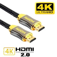 UHD FHD 3D Xbox PS3 Lxtkqg320-CB ทีวี1M 2M 5M 10M 15M 4K 60Hz เป็น HDMI ความเร็วสูง2.0ชุบทอง