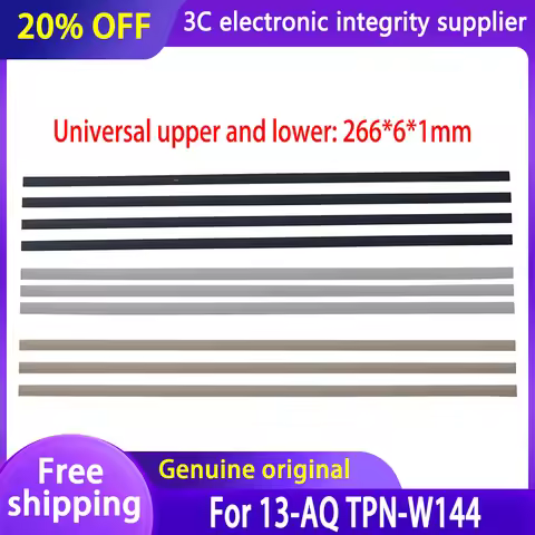 New Rubber Legs Laptop For ENVY 13-AQ TPN-W144 Series Rubber Foot Strips Pads Laptop Rubber Feet Rep