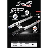 SWING ARM ALLOY NORIFUMI Y15 Y16 EXCITER150 155 SWINGARM STD CUTTING +2 INCH CHAIN ADJUSTER SET POLY