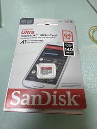 SanDisk Ultra microSDXC UHS-I 64GB 記憶卡