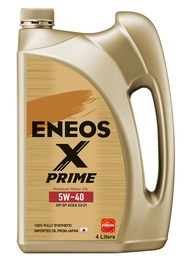 ENEOS X PRIME 5W-40 เอเนออส เอ็กซ์ ไพรม์ 5W40 น้ำมันเครื่องยนต์เบนซิน 4L 1L สังเคราะห์ 100% xprime