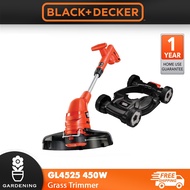 BLACK & DECKER GL4525 Grass Trimmer with CM100 C/W City Mower