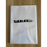 [Big size] PE Plastic Bag / Frozen Bag - 100pcs - 10x15, 12x18 and 16x22