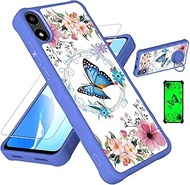 jioeuinly for AriVoice A67L Case Compatible for Foxx FoxxD A67L Phone Case Cover [with Tempered Glas