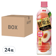 泰山 鮮果水 水蜜桃口味  590ml  24瓶