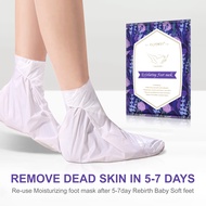 【CW】 2pcs/Bag Feet Mask Sock Peeling Moisturizing Exfoliating Socks Anti-Aging for Pedicure Anti Crack Care Heel Dead Skin Remov