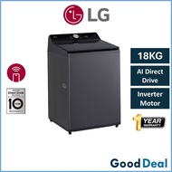 LG TX2518ST7G 18KG / TX2520ST5G 20KG Top Load Inverter Direct Drive Washing Machine Mesin Basuh