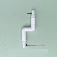 UPVC Water Supply Pipe Joint Z-type Hose Joint Turn Elbow Pagoda Head Double Joint Turn Elbow Water 