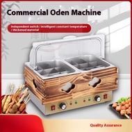 Commercial Oden Pot / Oden Machine - 9-Grid Divided Pot for Spicy Hot Pot & Skewers