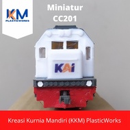 Miniatur Kereta Api Lokomotif CC201 Skala 1:76