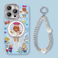 [4905] Suitable for OPPO Reno9Pro Phone Case Reno8/Reno7pro/a58 Large Window a97pro/A3 Little Bear 6