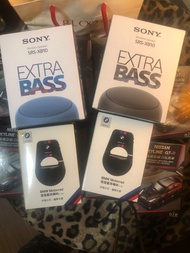 Sony SRS-XB10 藍色黑色各一