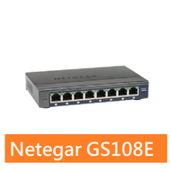 NETGEAR GS108E 8埠Giga簡易網管型交換器