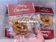 聖誕小禮物 蝴蝶酥杏仁條曲奇