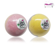 Mali House  Bath Bomb Ball บาธบอมสบู่สปาสำหรับแช่ในอ่าง 2 กลิ่นX150g Love Spell,Black Raspberry &amp; Vanilla