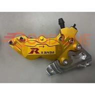 (New Arrival) Rapido SYM VF3i Modified Brake Caliper V.6 (4pot) With Original Front Bracket