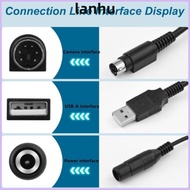 LANHU Camera Link Cable, USB A/ Camera Port / Power Port Professional 3 Ports Cable, /9.8ft 2 in 1 P