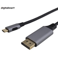 Usb C To Dp 4k 60Hz/2K144Hz Converter Cable Laptop Type Connect Monitor/4k Projector