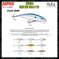 [IGFA] RAPALA FLAT RAP Rapala FLR8 FLR10 Gewang Rapala Gewang Pancing Rapala Lure