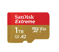 ไมโครเอสดีการ์ด 1 TB MICRO SD CARD (ไมโครเอสดีการ์ด) SANDISK EXTREME MICROSDXC CARD (SDSQXAV-1T00-GN