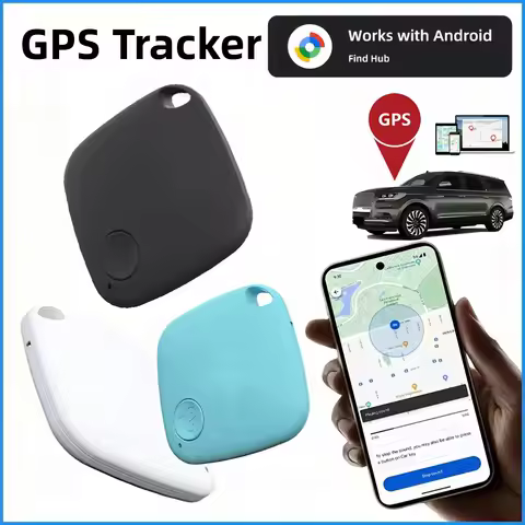GPS Tracker Via Google's Find Hub Google Certified Tag Elderly Children Pet Anti Loss Device Wallet 