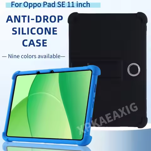 For Oppo Pad SE 11 inch Case Tablet Shockproof Cover for OPPO Pad SE 11 Soft Silicon Stand Protectiv