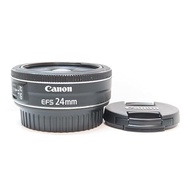 [USED] Canon single focus wide-angle lens EF-S24mm F2.8 STM APS-C compatible EF-S2428STM