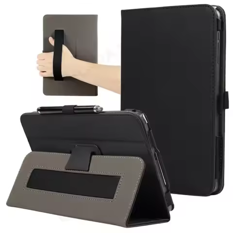 PU Leather Flip Book Funda For Realme Pad Mini Case RMP2105 RMP2106 8.7" Tablet PC Cover with Hand S