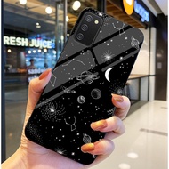 Ốp Lưng SAMSUNG GALAXY A02S/A02 A03s Ốp kính bóng cao cấp Phi Hành Gia