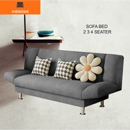 【SHENGSHI】: Iris Durable Foldable Sofa Bed - 2 Seater, 3 Seater, or 4 Seater Design / Sofa / 沙发