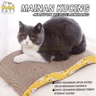 Papan Garukan Kucing Mainan Cat Scratcher Box Cakaran Kucing Cakar