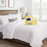 THREAD SPREAD King/California King Duvet Cover, 600 Thread Count Sateen 3Pc Egyptian Cotton Duvet Co