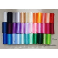 Silk ribbon 10cm, 15cm, 20cm (roll 20-22m) to decorate weddings, events, make inauguration flowers