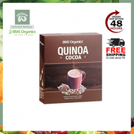 BMS Organics - Quinoa Cocoa (Reduced Sugar) / 藜麦可可 (40g x 10 sachets) (Lactose-free) (Vegetarian) (Chocolate Malt Drink)