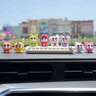 8pcs Crayon Shin chan Action Figure Toy Car Decoration Anime Children Cute Desktop Accessories Toy C