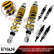 EVAN.SHOP TRC AI-TECH SERIES SUSPENSION 340mm for WAVE/XRM/TMX/CAFE RACER