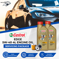 Castrol 4L Engine Oil Servicing Package | 5W30/5W40