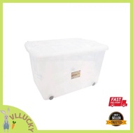FELTON Iconic Storage Box with Wheels (56L)