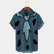 Men Shirt Summer Hawaiian Shirt Pattern Print Button Print Clothing