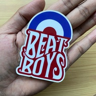 Beat Boys Vespa Mods Sticker