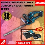 MAKITA UH353DWA / UH353DZ CORDLESS HEDGE TRIMMER 350MM 12V 1 YEAR WARRANTY