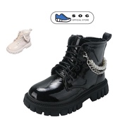 Girls' boots, baby boots, light, soft and warm doll shoes GBG05