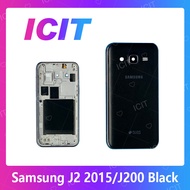 Samsung J2 2015/J200 อะไหล่บอดี้ เคสกลางพร้อมฝาหลัง Body For Samsung j2 2015/j200 อะไหล่มือถือ คุณภาพดี ICIT-Display